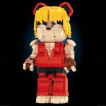 Wangao 188018 Street Fighter Ken Masters Bear Robot