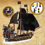 ZHEGAO 982004 Pirate Ship Eternity