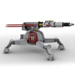 MOC-127125 Sci-Fi Clone Tank Cannon