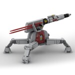 MOC-127125 Sci-Fi Clone Tank Cannon