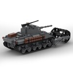 MOC-126445 M4 Sherman Antimines Medium Tank