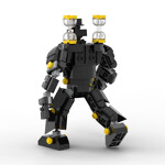 MOC-89151 Skibidi Toilet Clockmen Mech