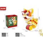 CACO 7866 Yellow Lion Dance Chinese Culture