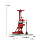 MOC-97680 Launch Complex 5 w/ Mercury-Redstone