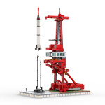 MOC-97680 Launch Complex 5 w/ Mercury-Redstone