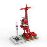 MOC-97680 Launch Complex 5 w/ Mercury-Redstone