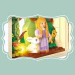 JIESTAR 9056 Alice In Wonderland Fairy Tale Book on the Run