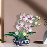 ZHEGAO QL00388 Orchid Potted