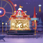 JAKI JK1366 Starlight Amusement Park DIY Music Box
