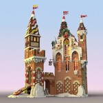 MOC-130576 Gingerbread Castle