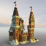 MOC-130576 Gingerbread Castle