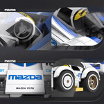 CaDA C55029 Mazda Endurance Racing Car