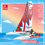 JIESTAR 58124 F50 Hydrofoil Catamaran Sailboat