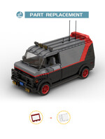 MOC-123926 The A-Team GMA Van GMC G-Series