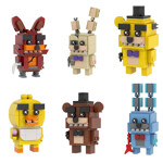 MOC-89132 FNAF Freddy Fazbear Chica and Cupcake Bonnie Foxy Golden Freddy and Springtrap