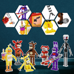 MOC-89131 FNAF Main Characters