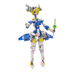 MOC-89125 Angel Mobile Suit Girl Female Robot Robot Girl Singer