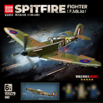 QUANGUAN 100279 Spitfire Fighter Jet