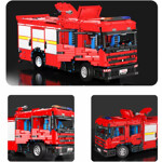 HAPPY BUILD YC-23004 Fire Ladder Sprinkler Truck With Motor