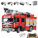 HAPPY BUILD YC-23004 Fire Ladder Sprinkler Truck With Motor