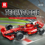 Reobrix 11007 Formula F1 Car With Motor