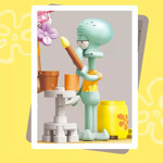 SEMBO 612215 SpongeBob SquarePants The Art of Flowers