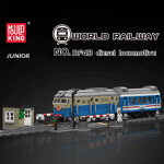 Mould King 12022 World Railway DF4B Diesel Locomotive Train