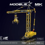 MouldKing 17059 Mobile Tower Crane With Motor