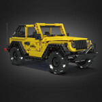 MouldKing 15058 Wrangler PullBack Car