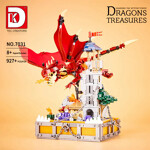 DK 7031 Dragon and Treasure Guarding the Witch Tower