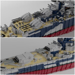 MOC-163300 French Battleship Richelieu