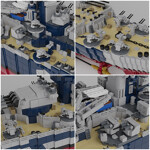 MOC-163300 French Battleship Richelieu