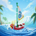 MOC-89117 The Legend of Zelda The Wind Waker Wind Waker Boat