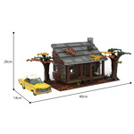 MOC-123307 Evil Dead Knowby Cabin Olds Delta 88