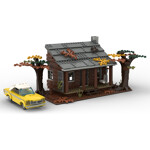 MOC-123307 Evil Dead Knowby Cabin Olds Delta 88