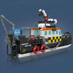 MouldKing 10081 British Multi-Functional Rescue Boat