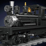 MouldKing 12032 Shay-Type Steam Locomotive With Motor