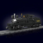 MouldKing 12032 Shay-Type Steam Locomotive With Motor