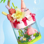 SEMBO 612214 SpongeBob Patrick Star Strawberry Milkshake Smoothie