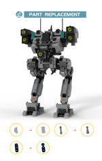 MOC-101613 BattleTech Flea BattleMech