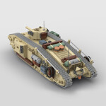 MOC-142273 Indiana Jones Mark VII Tank The Last Crusade Tank