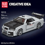 MouldKing 10113 Nissan Skyline GTR R34