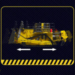 MouldKing 15084 Bulldozer With Motor