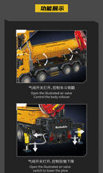 Mould King 17050 Actros Self-Loading Crane With Motor