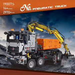 MouldKing 19007S Pneumatic Truck With Motor