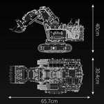 MouldKing 17070 Liebherr R 9800 Excavator With Motor