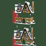 MouldKing 16049S Christmas Cottage