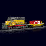 MouldKing 12027S EMD SD40-2 Diesel Locomotive With Motor