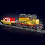 MouldKing 12027S EMD SD40-2 Diesel Locomotive With Motor