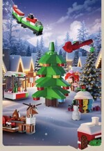 Mould King 10164 Christmas Countdown Calendar Blind Box Poke Fun